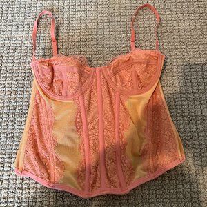 OUT FROM UNDER MODERN LOVE CORSET TOP (URBAN OUTFITTERS)